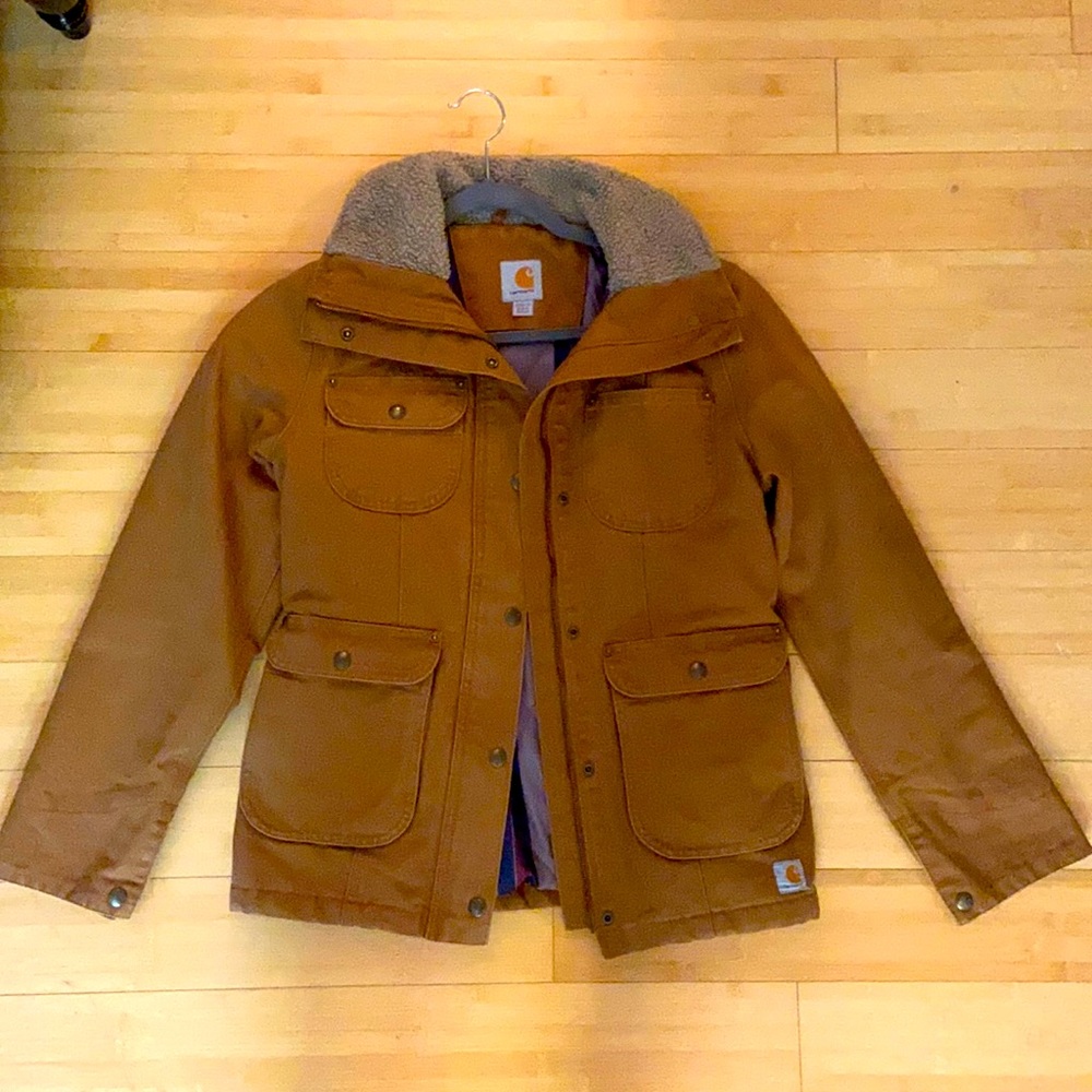 Carhartt women’s Sherpa collar lined utility